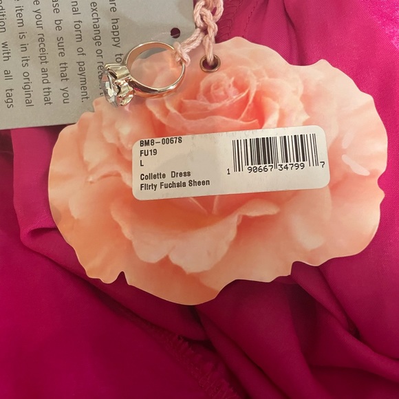 Show Me Your MUMU Collette Dress Pink Size Large - Picture 7 of 7